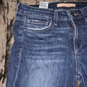 Joe’s jeans, un-hemmed